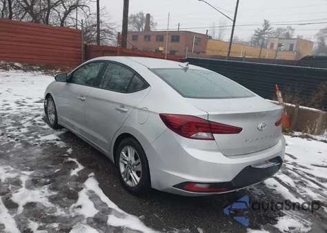 2019 Hyundai Elantra Sel из США, поврежденный, VIN 5NPD84LFXKH404284